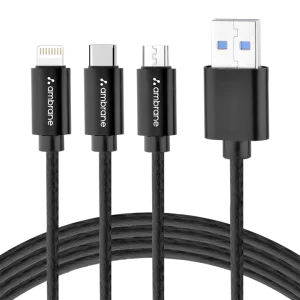 ambrane TRIO 11 BRAIDED CABLE