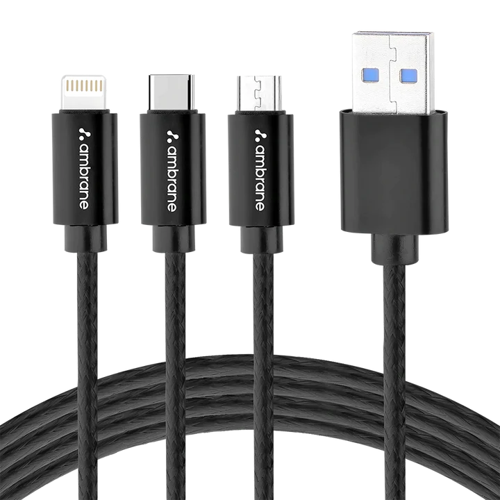 ambrane TRIO 11 BRAIDED CABLE
